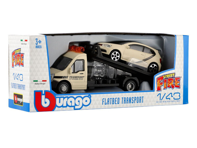 Bburago odtahovka a VW Polo GTI Mark 5 1:43